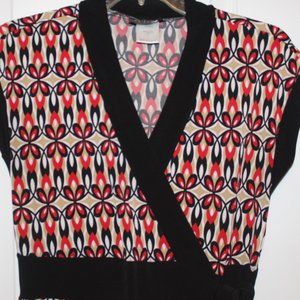 Eye catching multi-color Wrap Dress